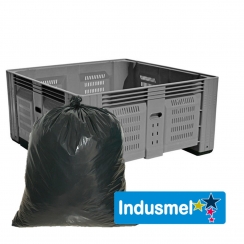 BOLSA BASURA ASEO BINS 240X340X04 30uni FILTRO UV