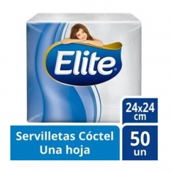 Servilletas 24 x 24  50 Und ELITE 