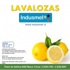 Lavalozas Calidad Intermedia Indusmel 5 Litros