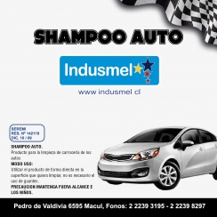 Shampoo de Auto Indusmel 5 Litros