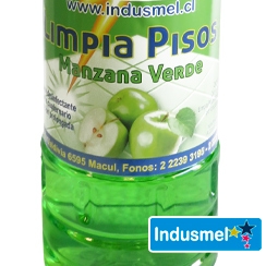 Limpia Pisos Manzana Verde Indusmel 1 Litro