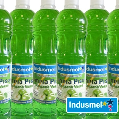 Limpia Pisos Manzana Verde Indusmel 1 Litro