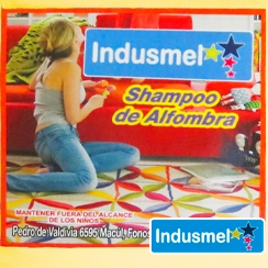 Shampoo Alfombra Indusmel 5 Litros