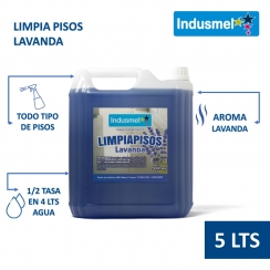 Limpia Pisos Lavanda Indusmel 5 Litro